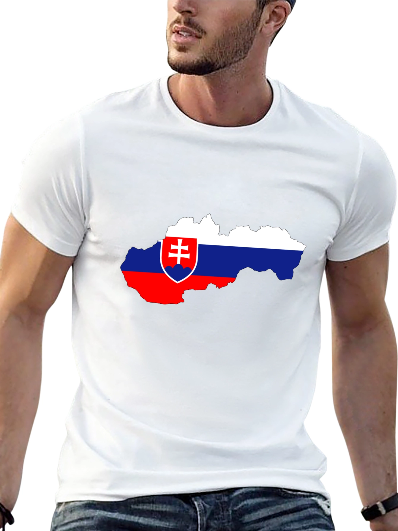 Slovakia Flag T-Shirt - Patriotic Slovak Pride