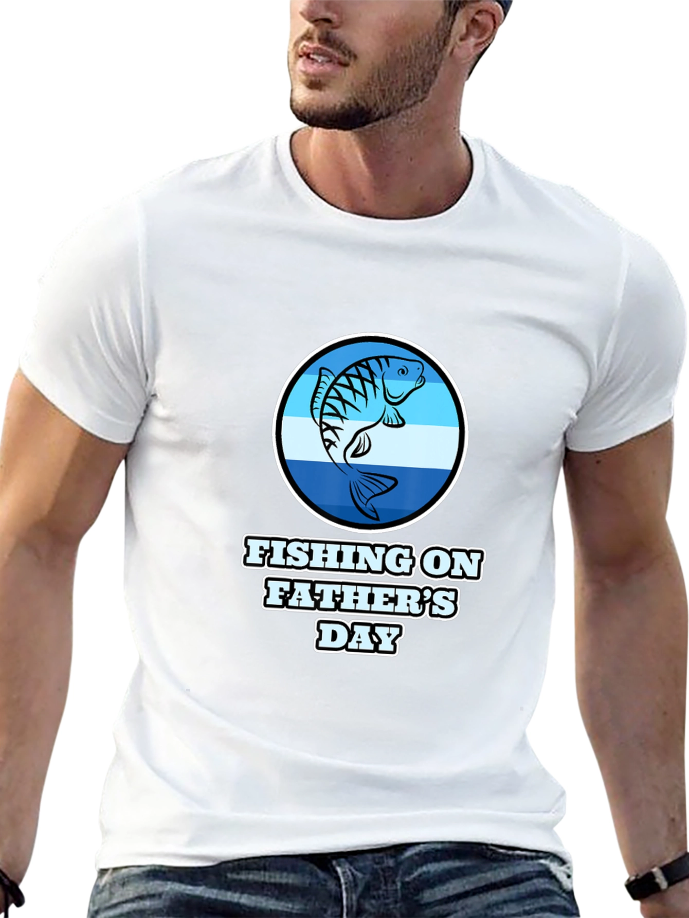 Fishing on Fathers Day T-Shirt