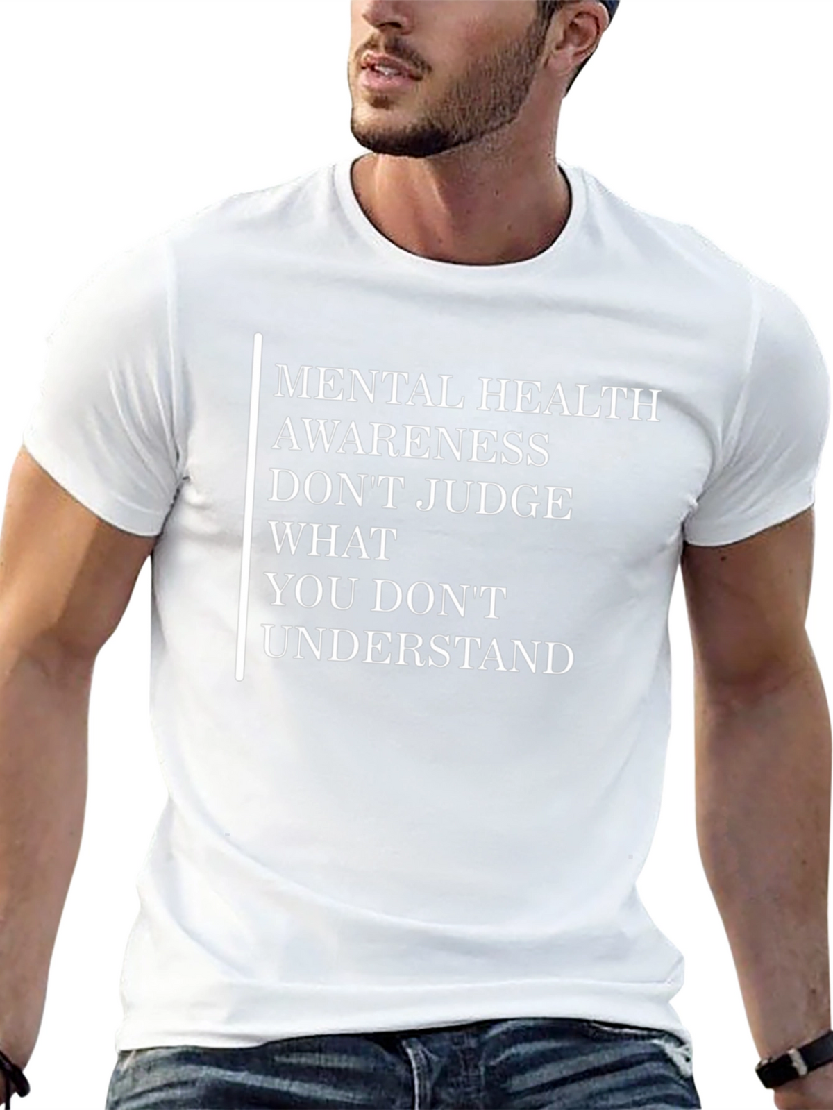 Mental Health Awareness T-Shirt - Dont Judge