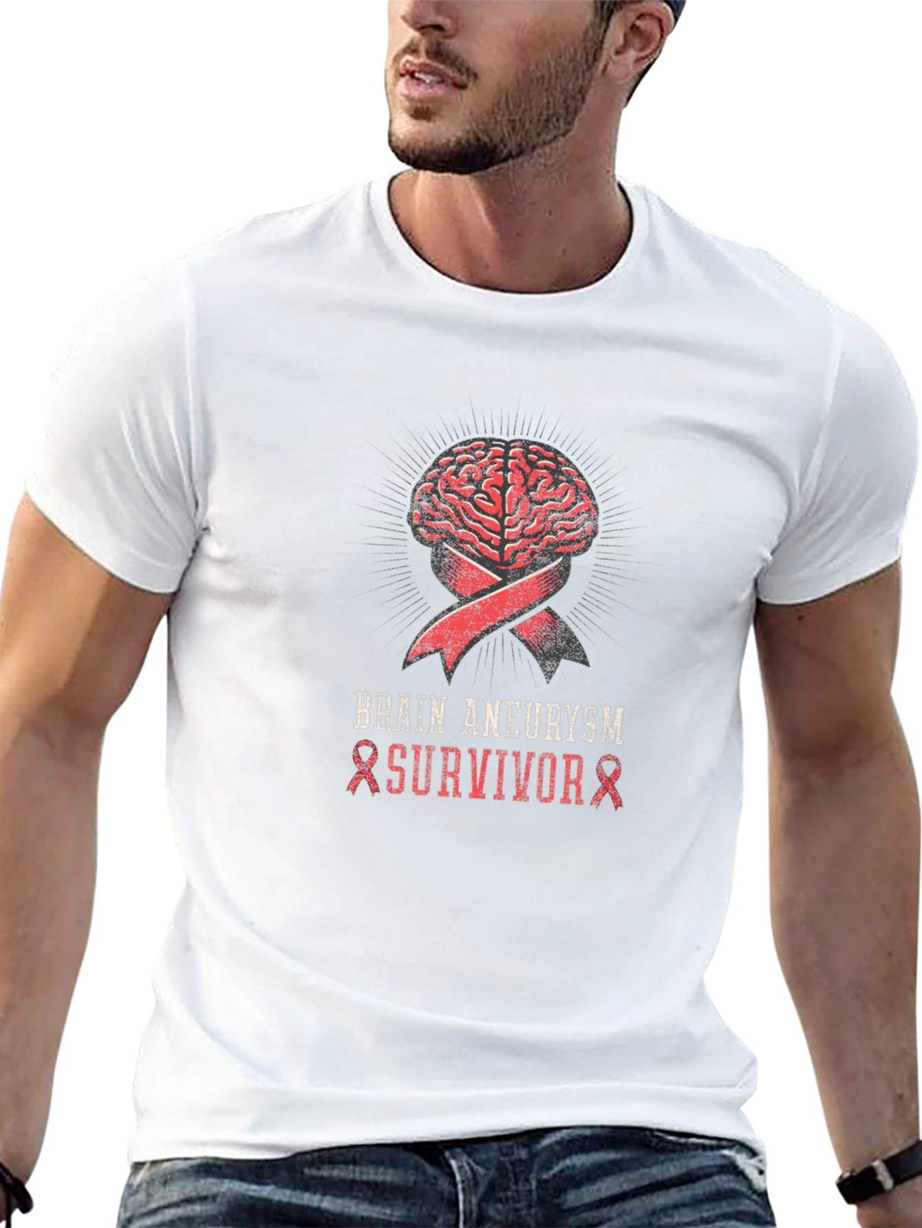 Brain Aneurysm Survivor T-Shirt Awareness
