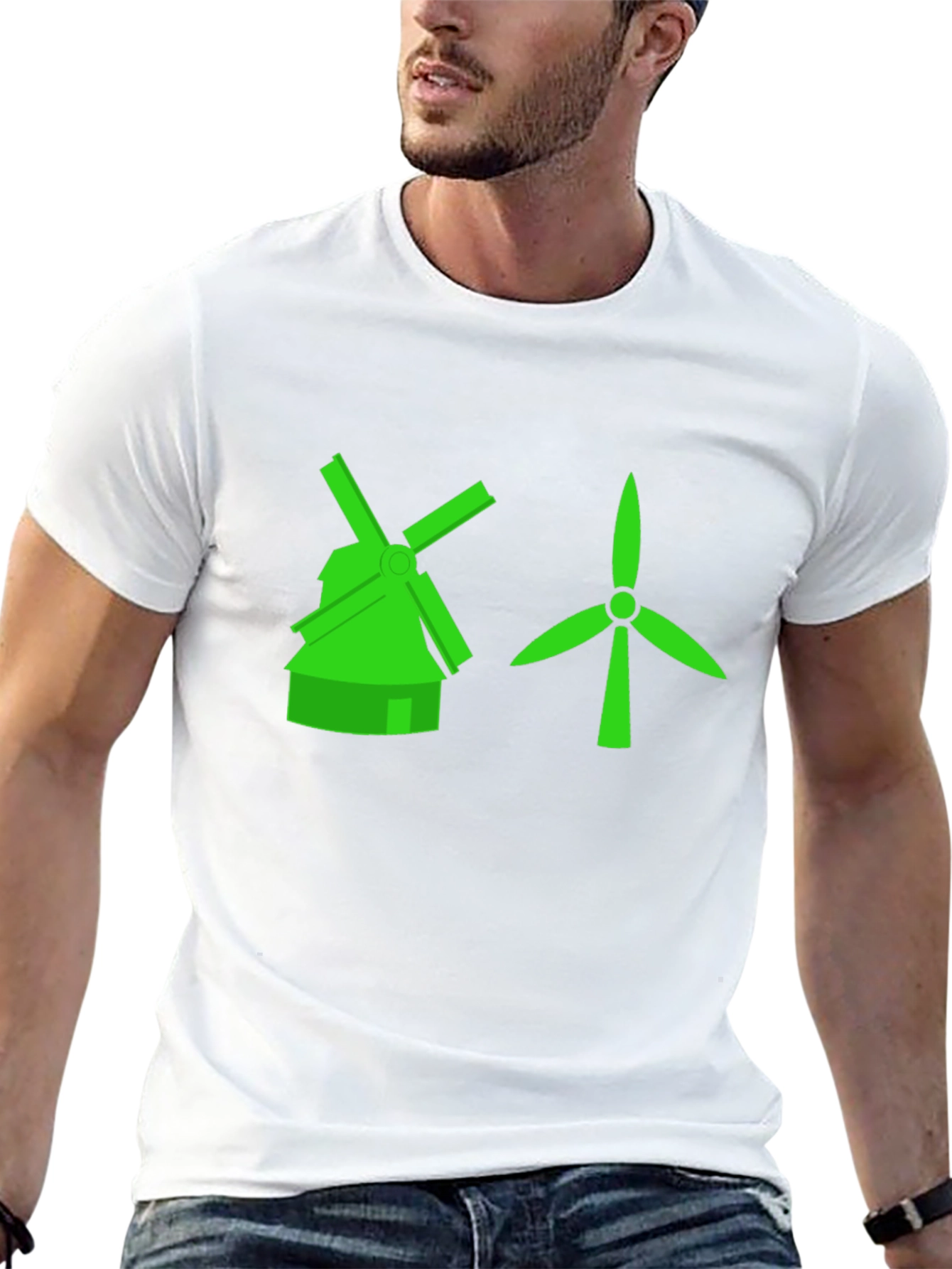Eco-Friendly Windmill T-Shirt