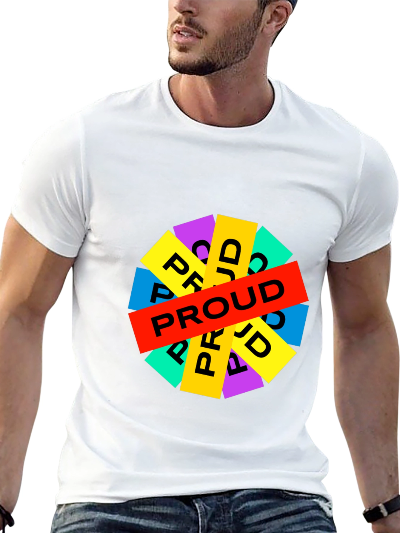 Proud Graphic Tee - Bold Statement T-Shirt