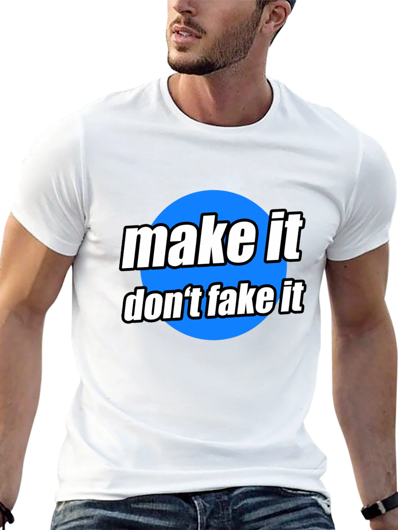 Make It Dont Fake It Graphic Tee
