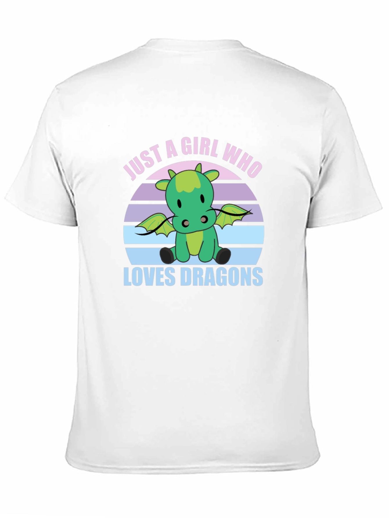Girl Who Loves Dragons T-Shirt