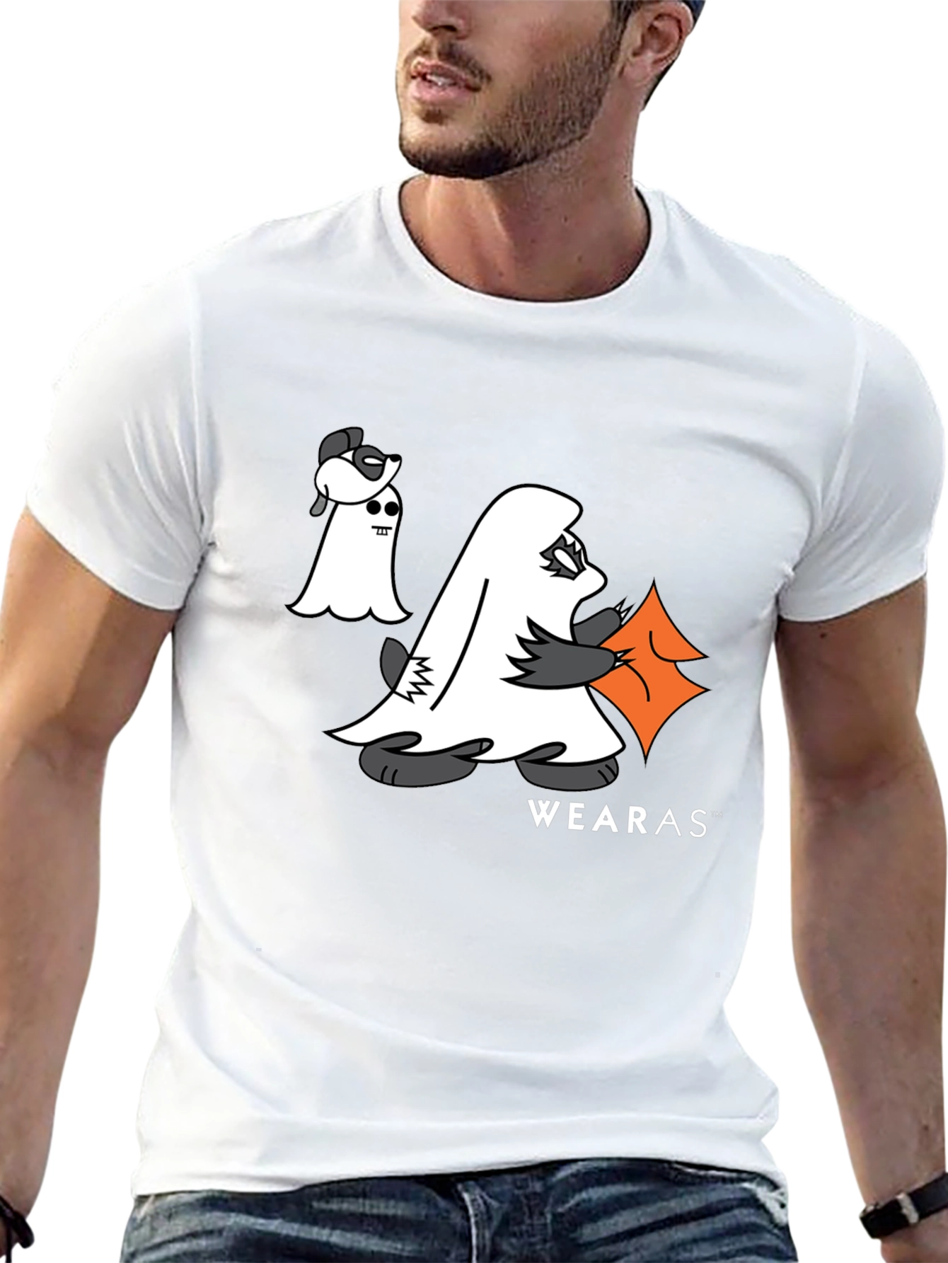 Wearas Ghost Graphic Tee