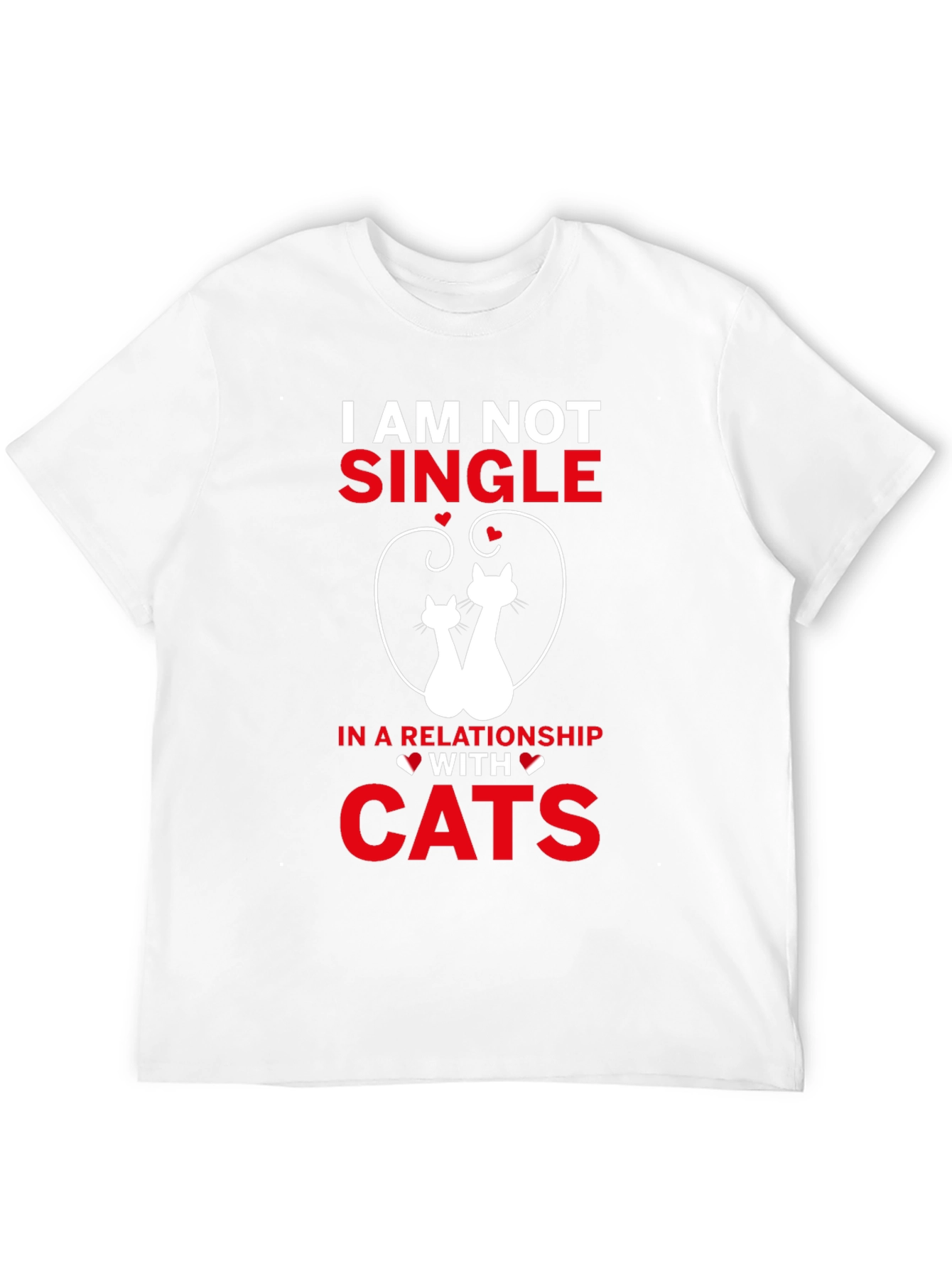 I Am Not Single Cats T-Shirt