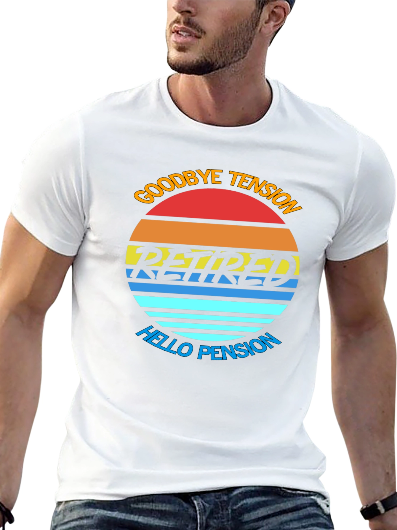Goodbye Tension Hello Pension T-Shirt