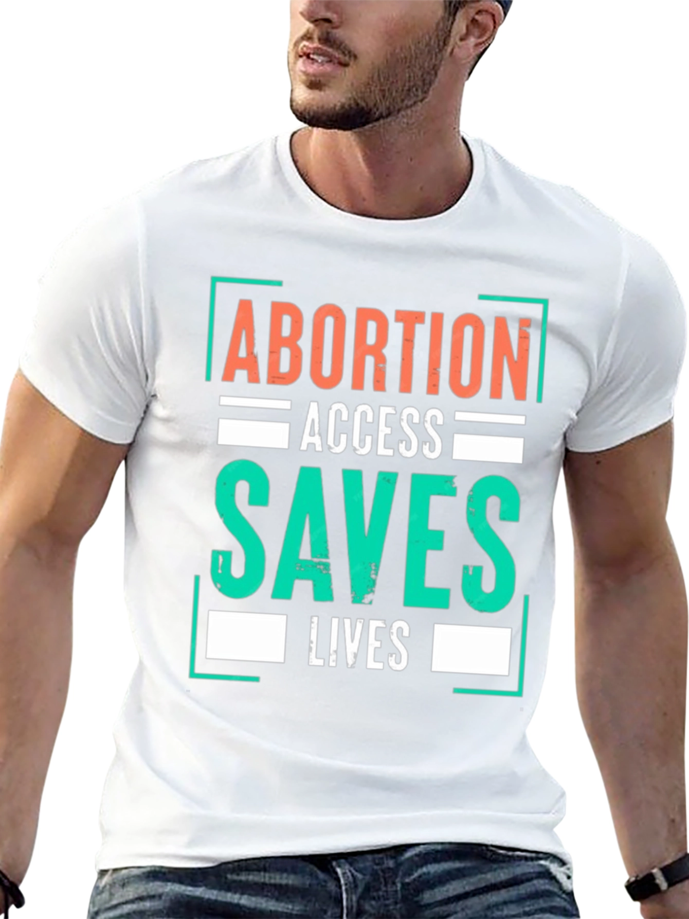 Abortion Access Saves Lives Graphic T-Shirt