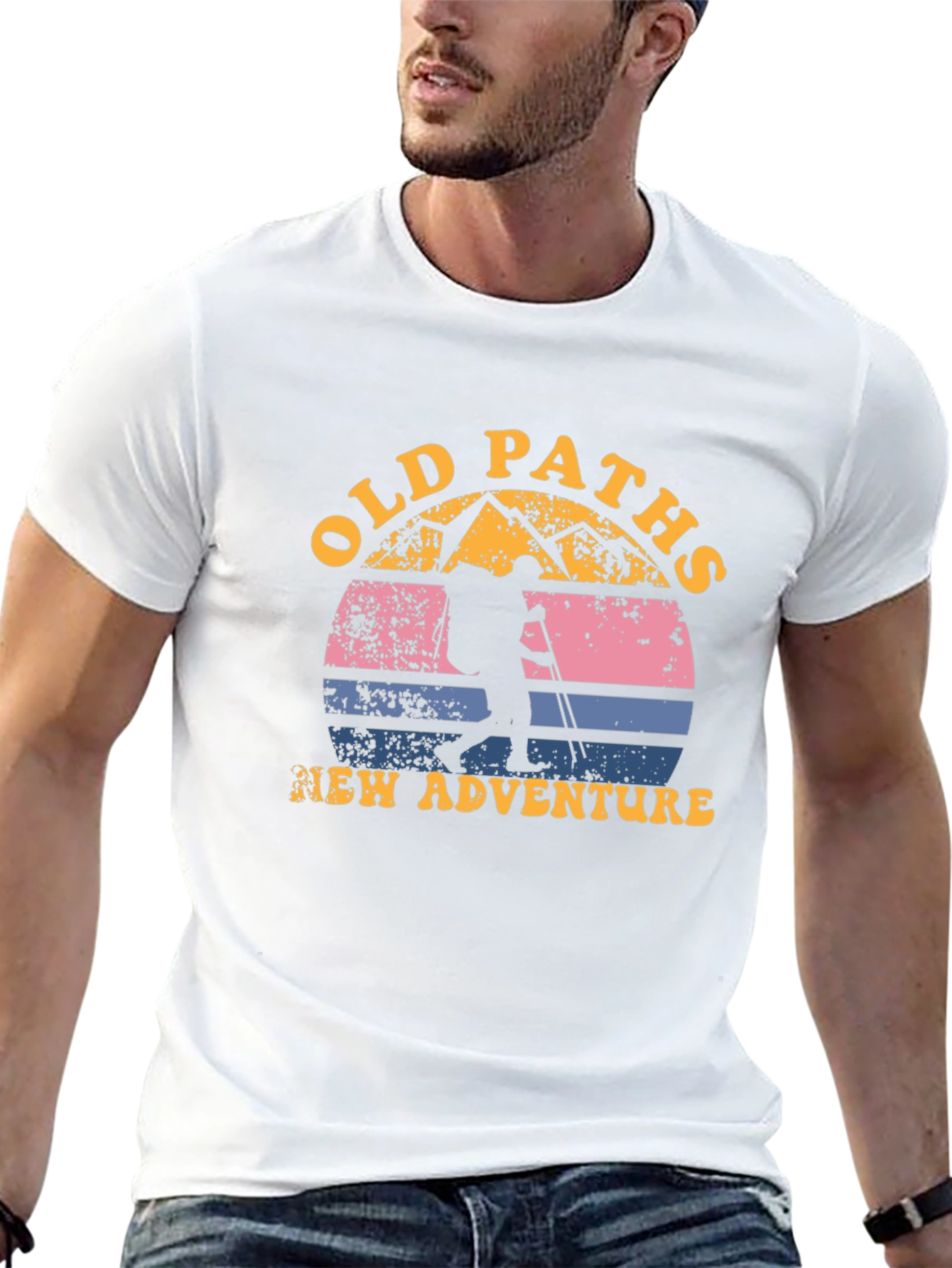 Old Paths New Adventure Graphic T-Shirt