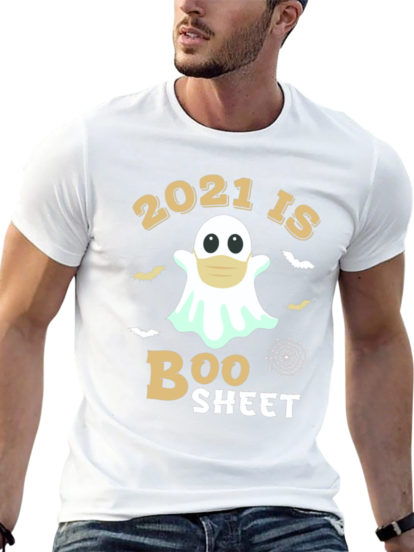 2021 Boo Sheet Halloween T-Shirt
