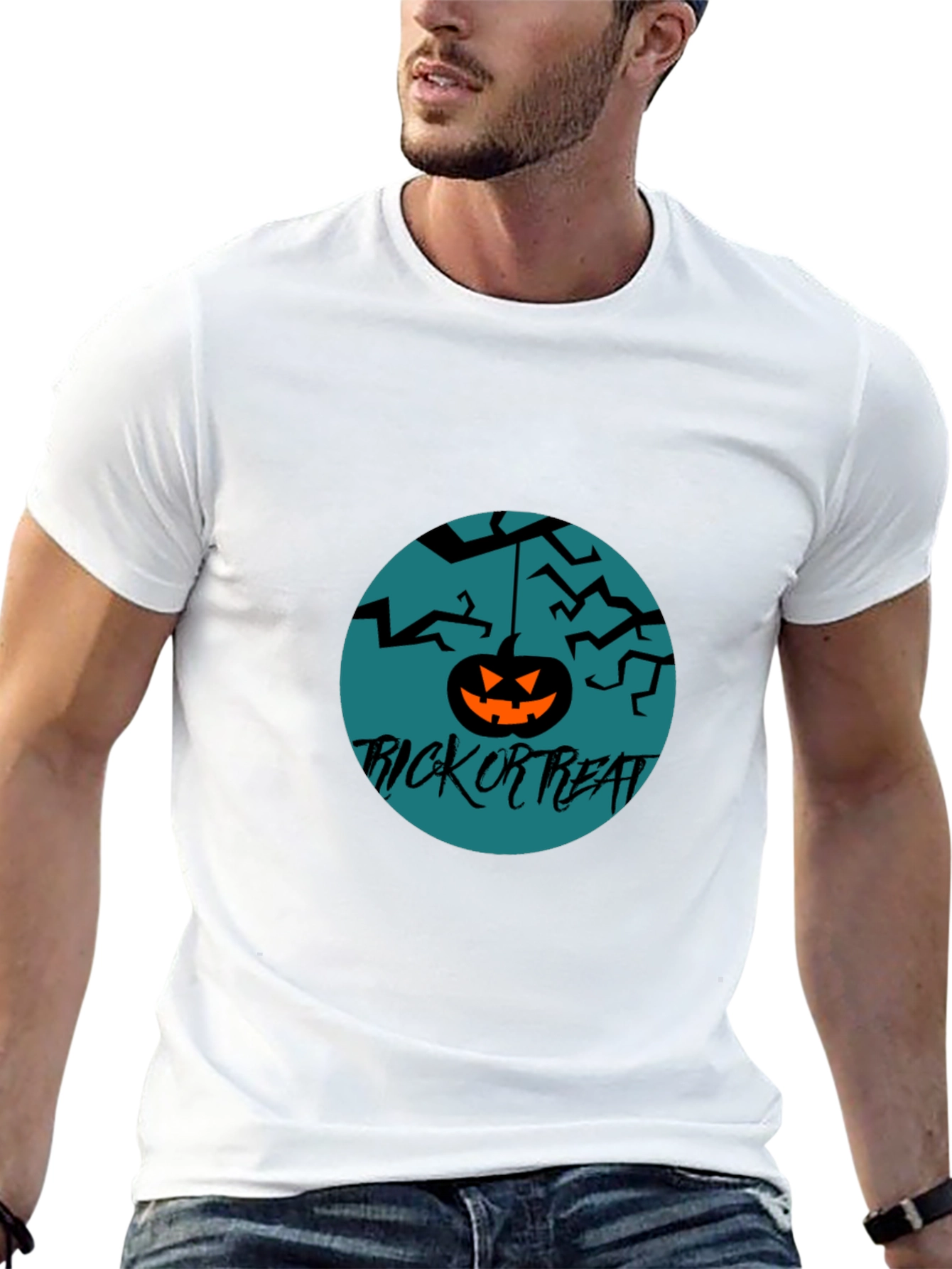 Halloween Trick or Treat Graphic Tee