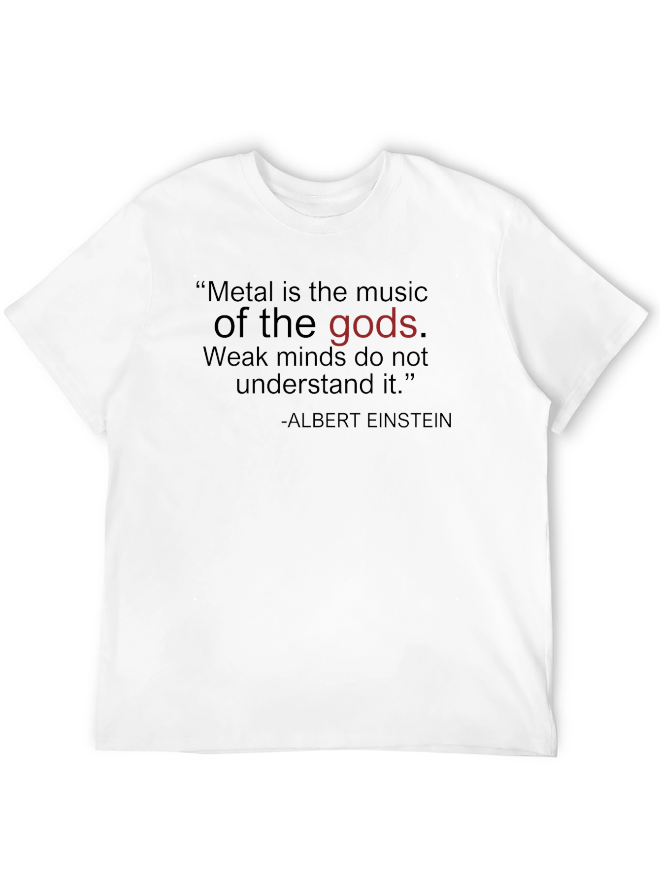 Metal Music T-Shirt - Music of the Gods Tee