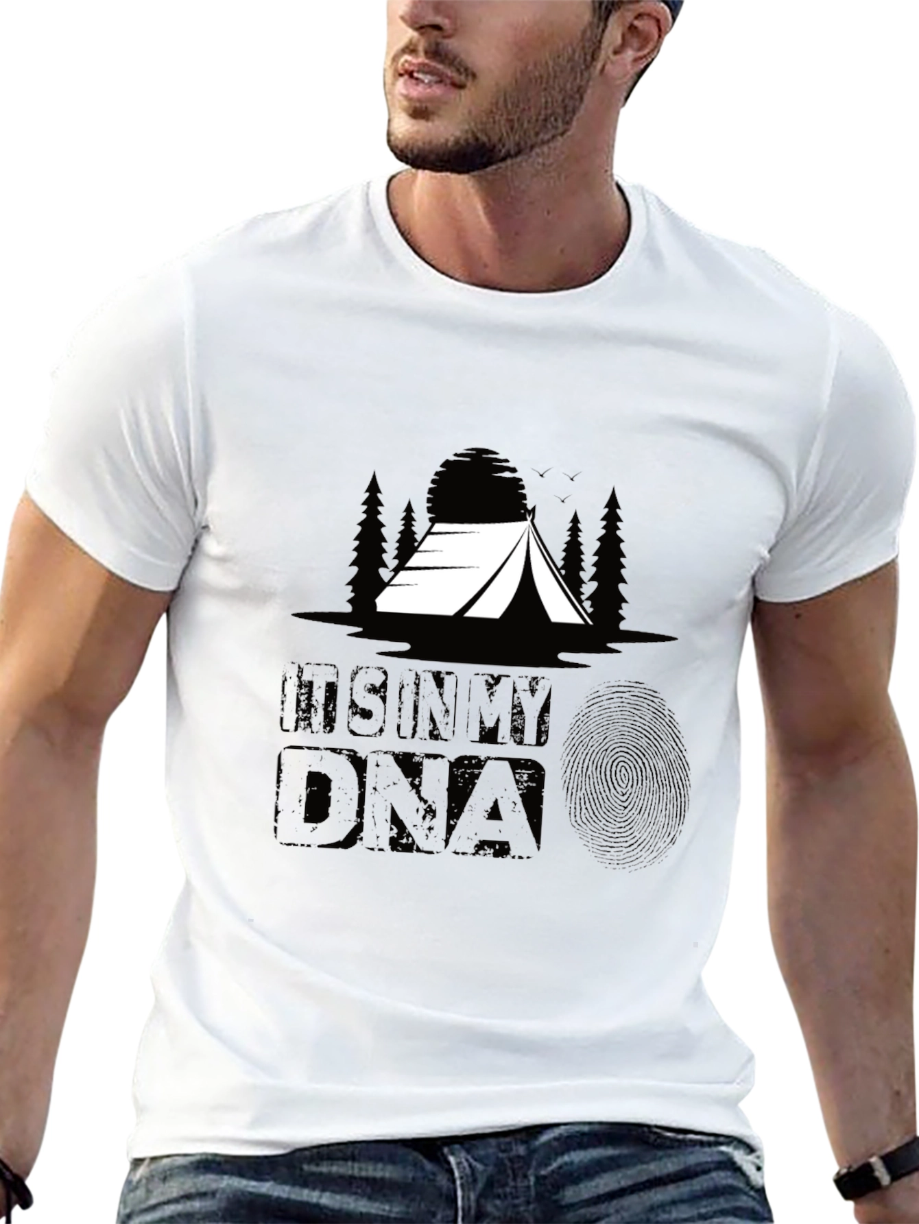 Camping DNA Graphic T-Shirt
