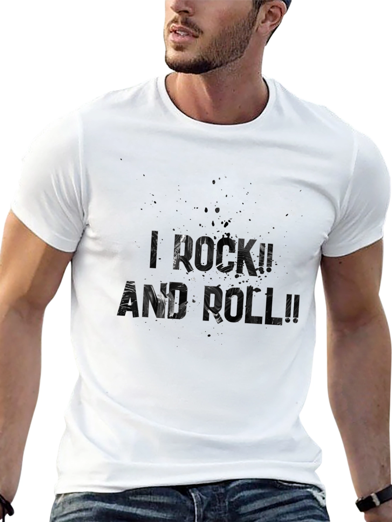 Rock and Roll Graphic T-Shirt