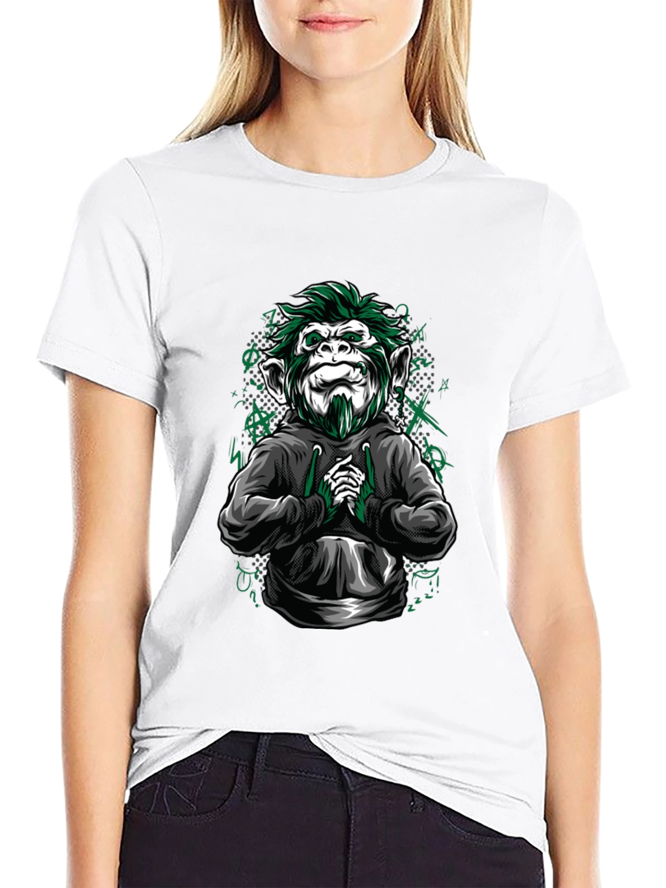 Urban Monkey Graphic Tee - Cool & Edgy Design