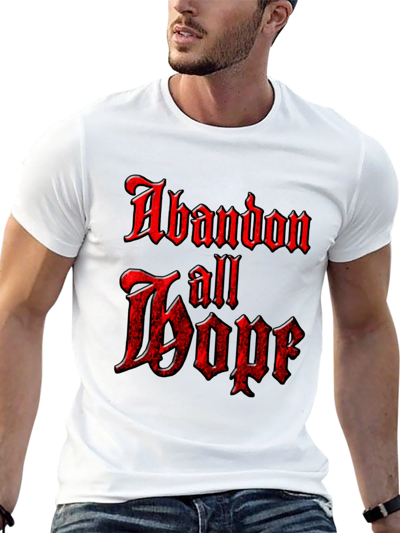 Abandon All Boof Graphic T-Shirt - Black