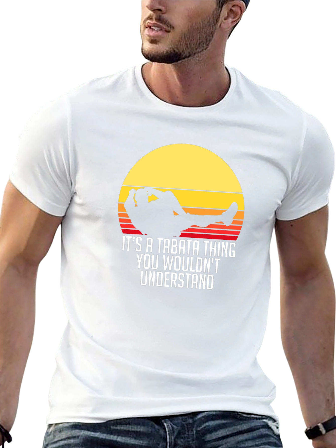Tabata Thing T-Shirt - Sunset Graphic