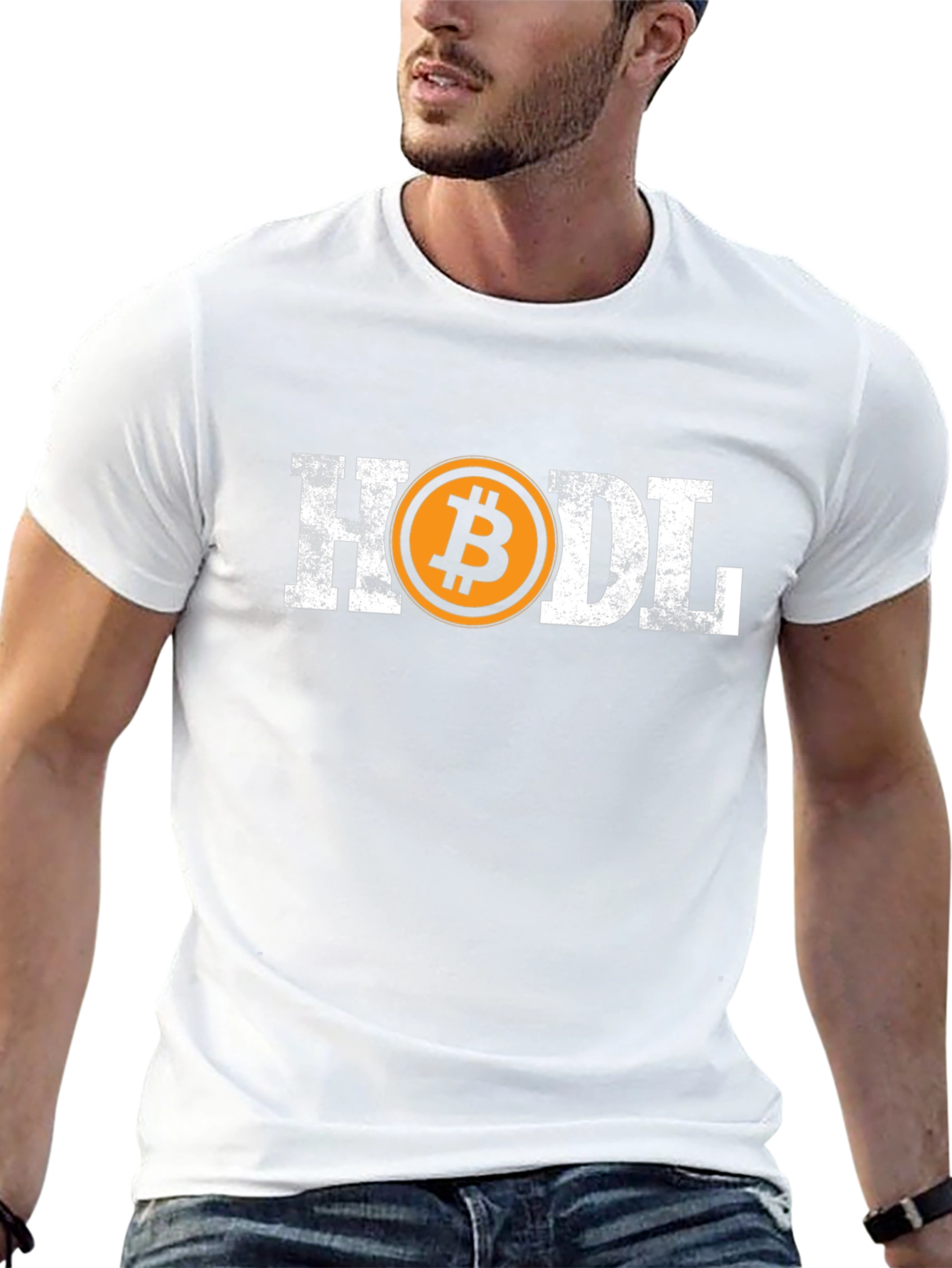 HODL Bitcoin Graphic T-Shirt