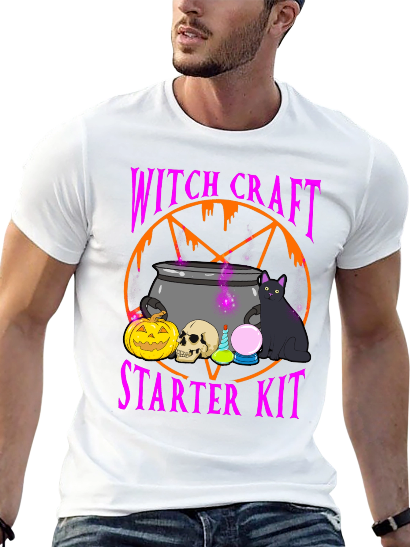 Witchcraft Starter Kit Black Graphic Tee