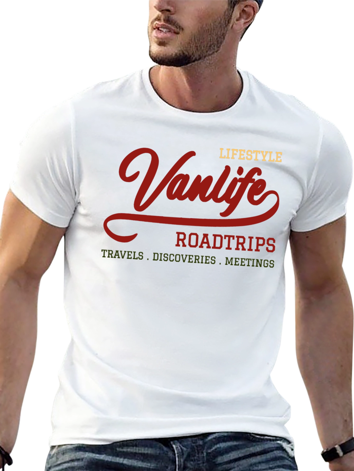 Vanlife Lifestyle Roadtrip Graphic Tee