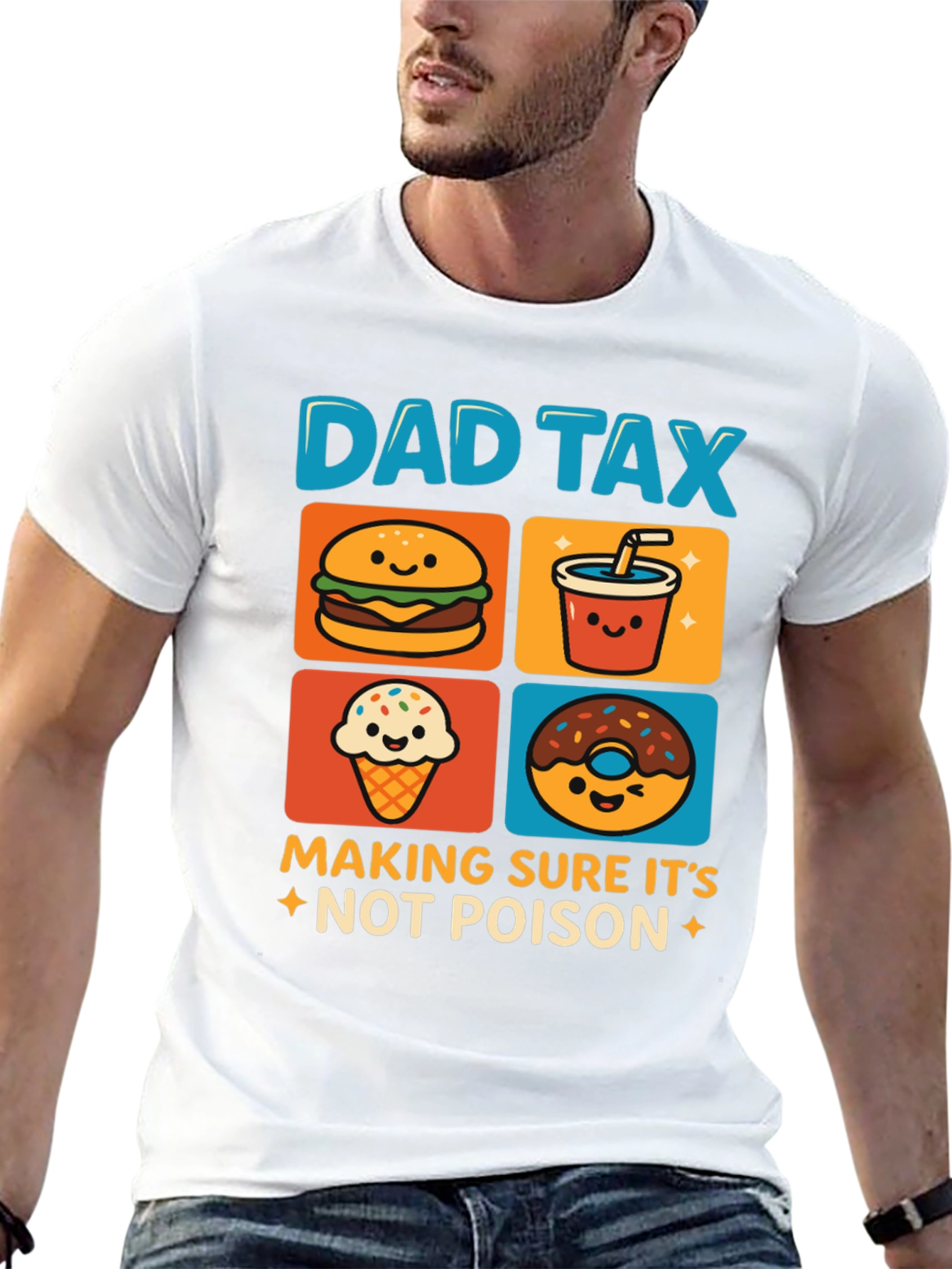 Dad Tax Food Graphic Tee