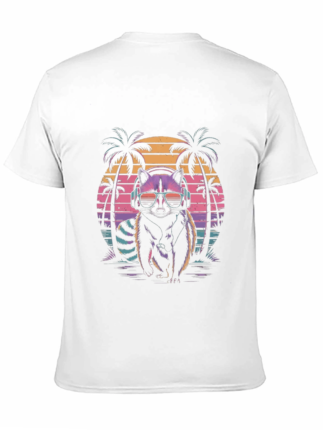Retro Raccoon Vibes T-Shirt