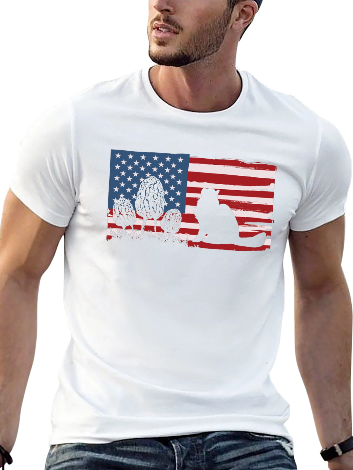 American Beaver Patriotic T-Shirt