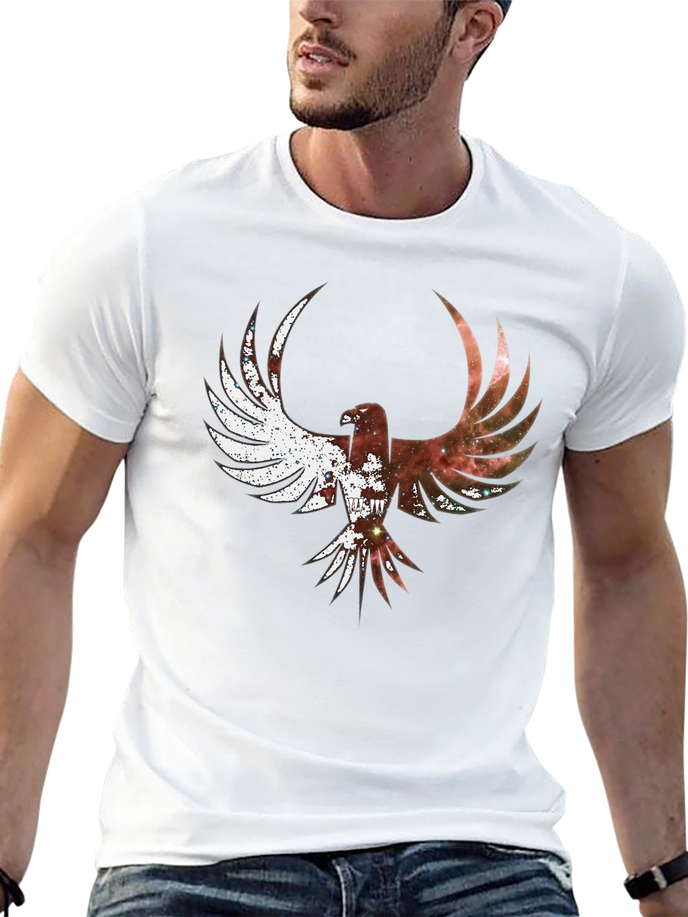 Phoenix Graphic Print T-Shirt