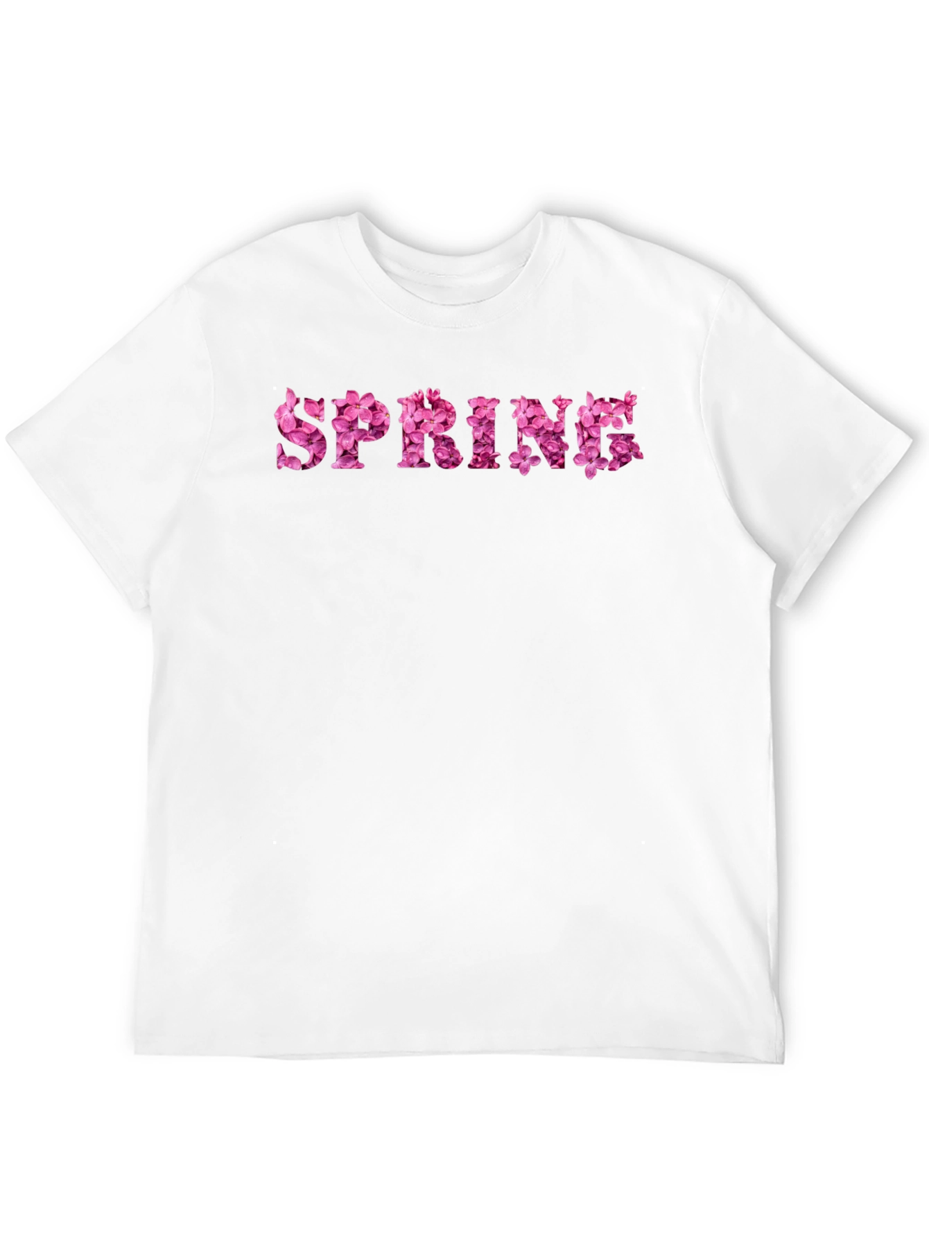 Floral Spring T-Shirt - Black