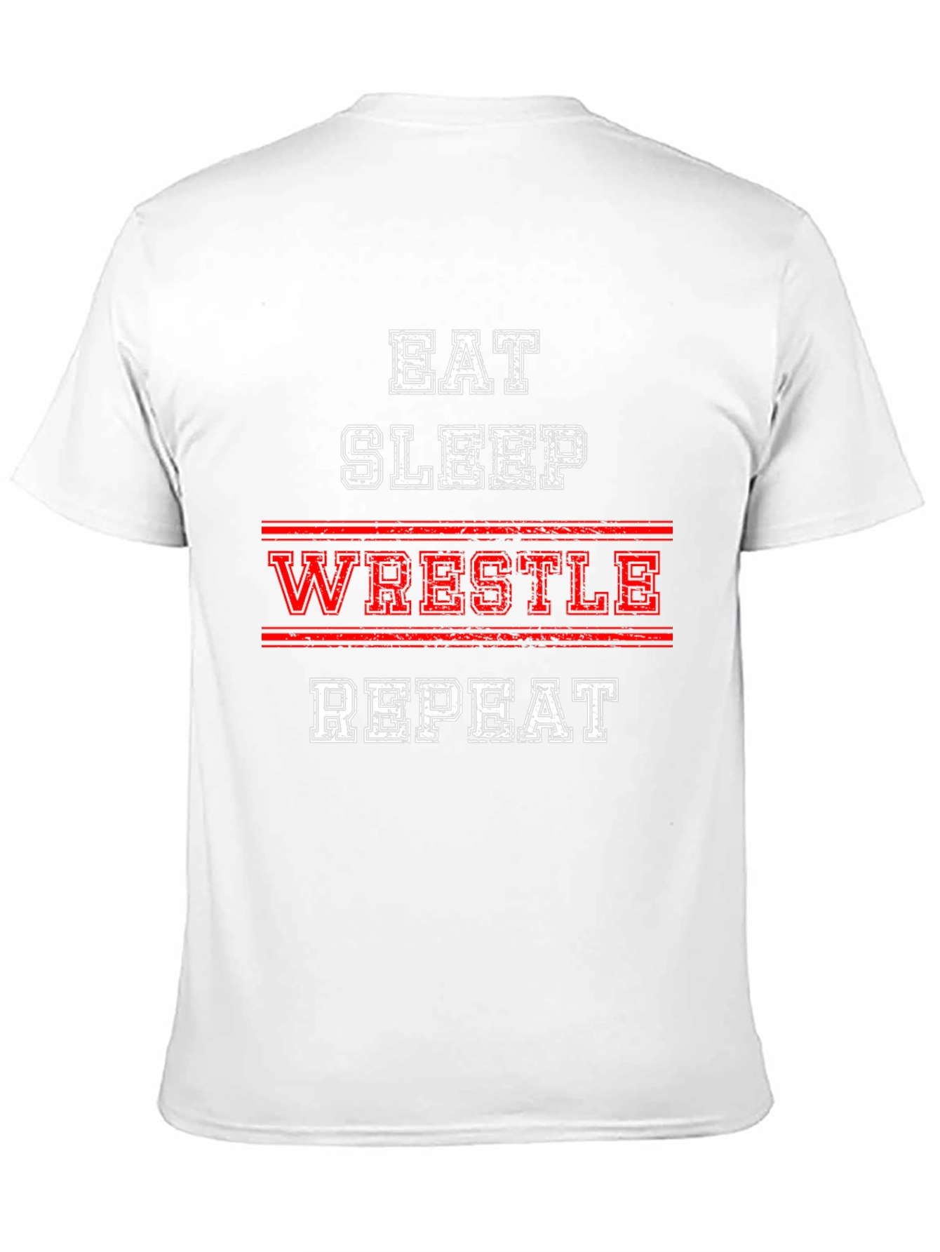 Eat Sleep Wrestle Repeat T-Shirt