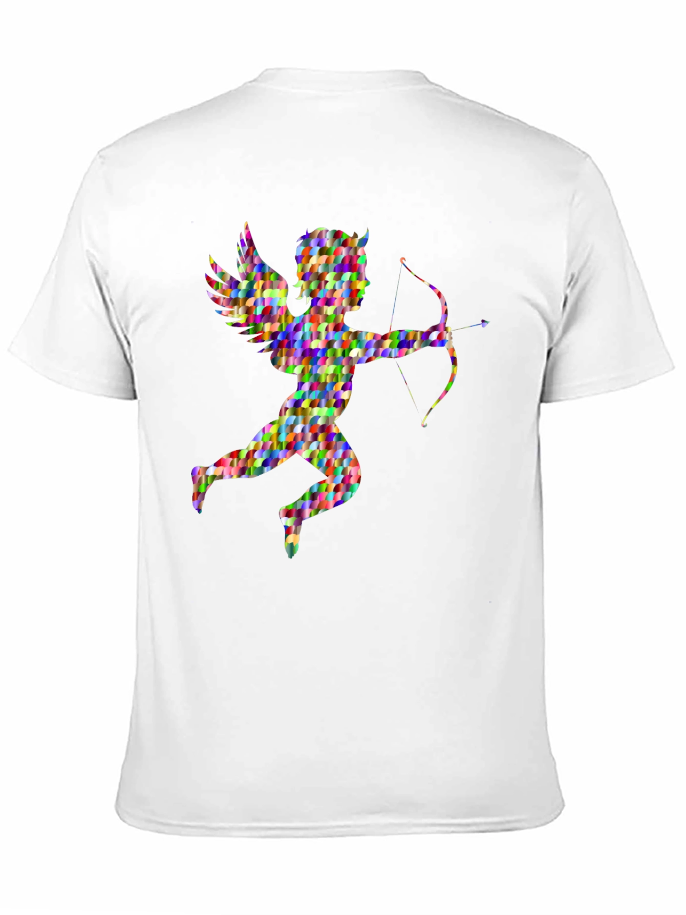 Cupid Graphic Tee - Quirky Angel Design