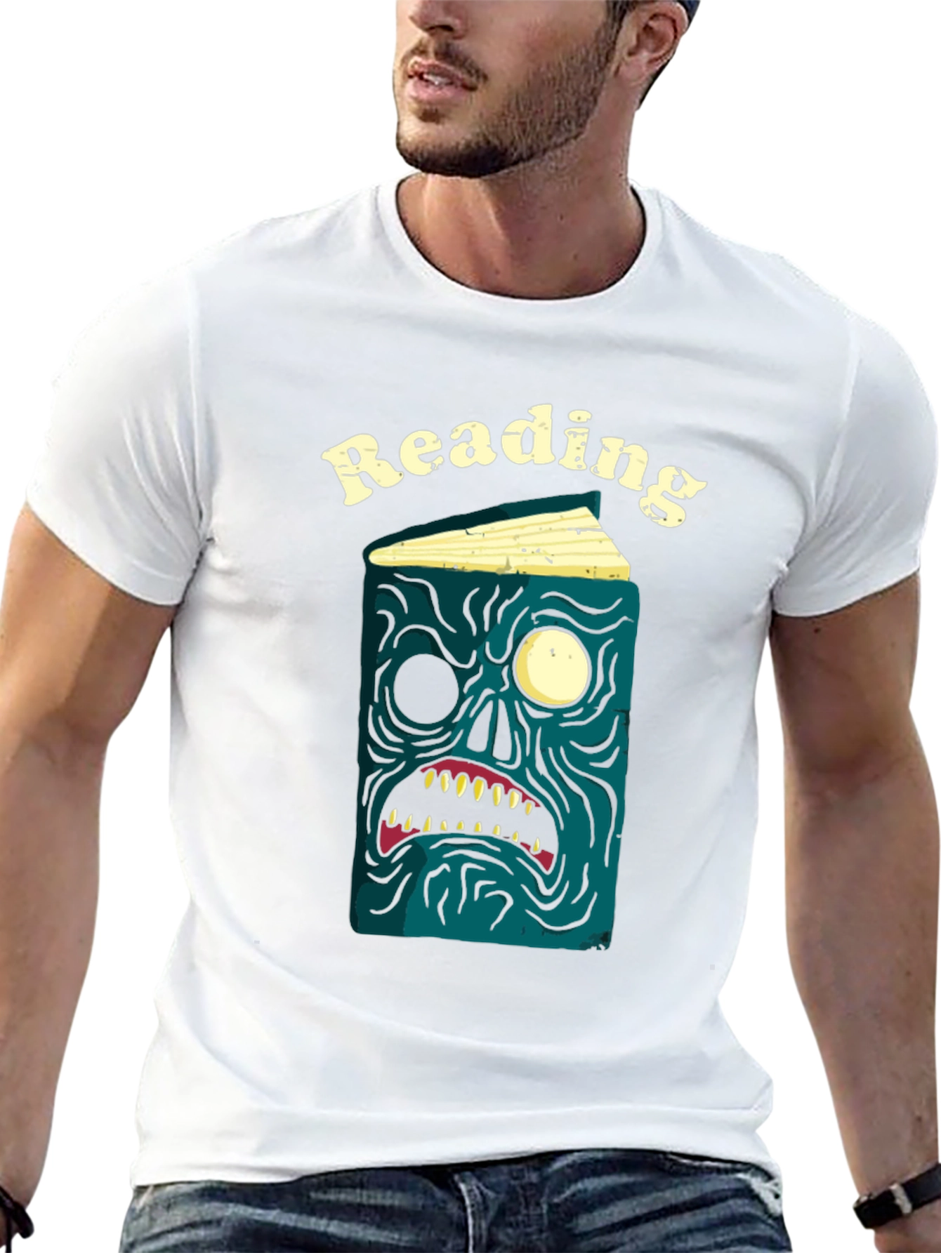 Reading Zombie Book T-Shirt