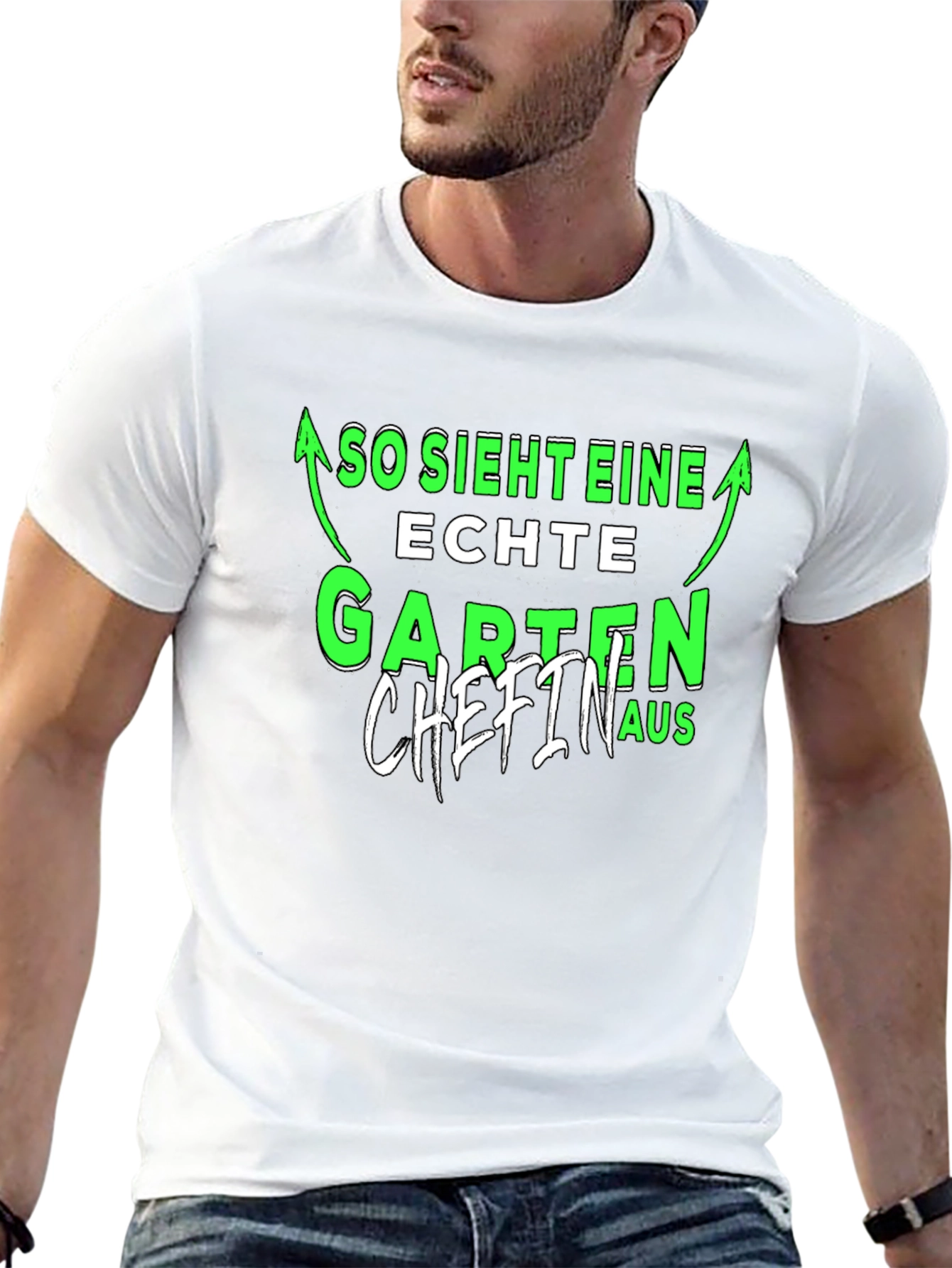 Garten Chefin Graphic Tee - Black