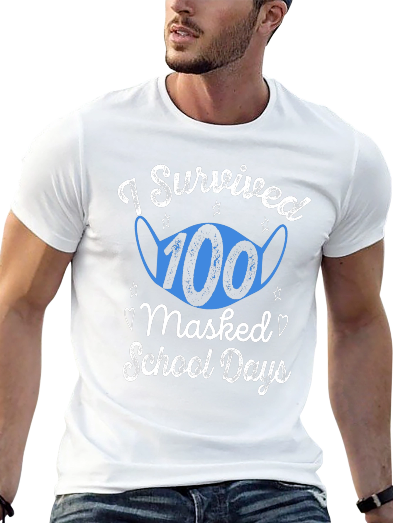 I Survived 100 Masked School Days T-Shirt