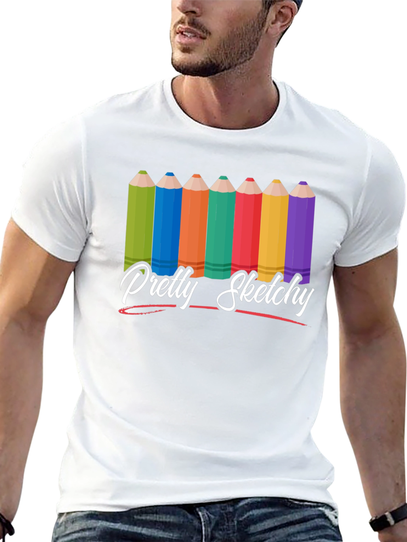 Pretty Sketchy Graphic Tee