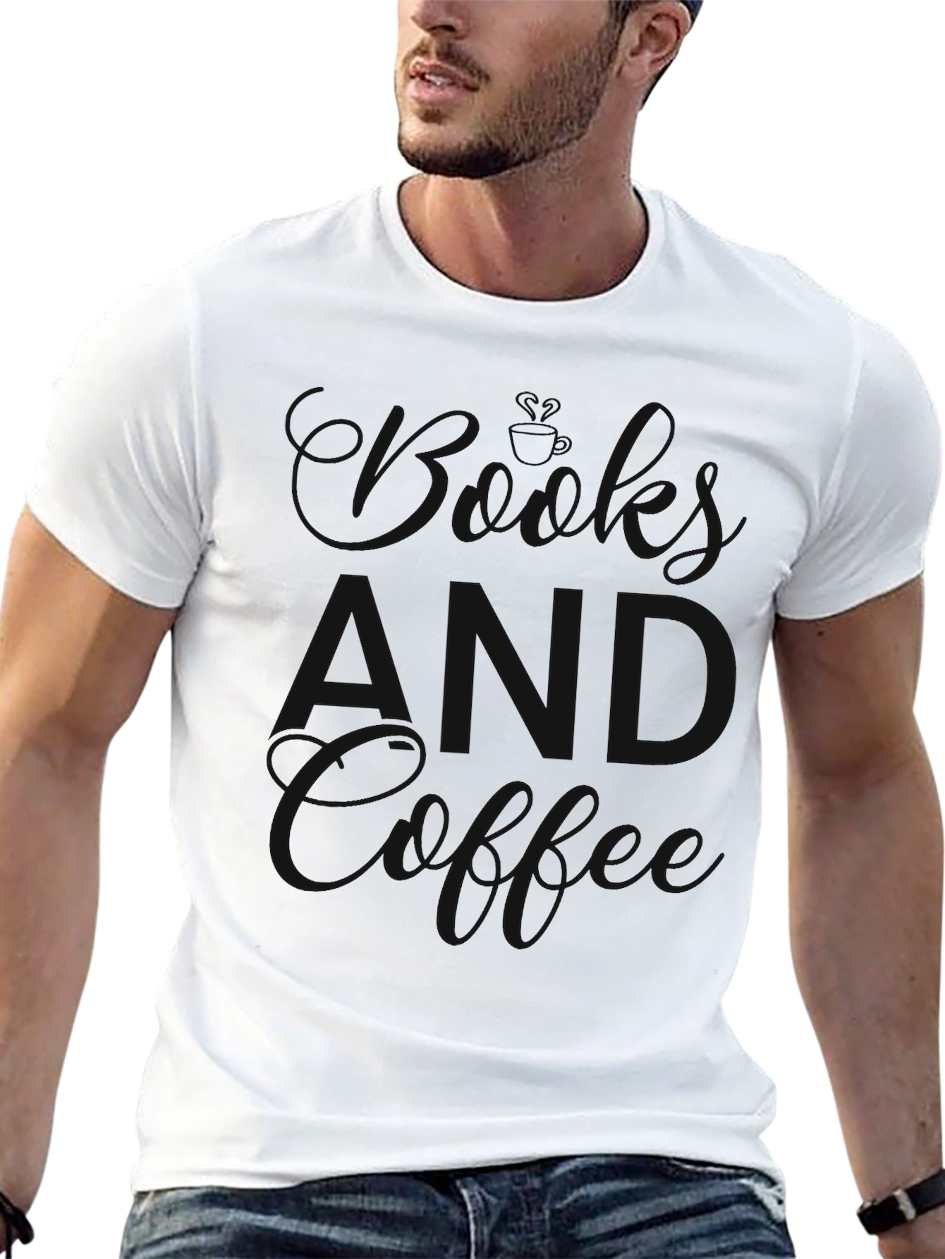 Mens Basic Black T-Shirt