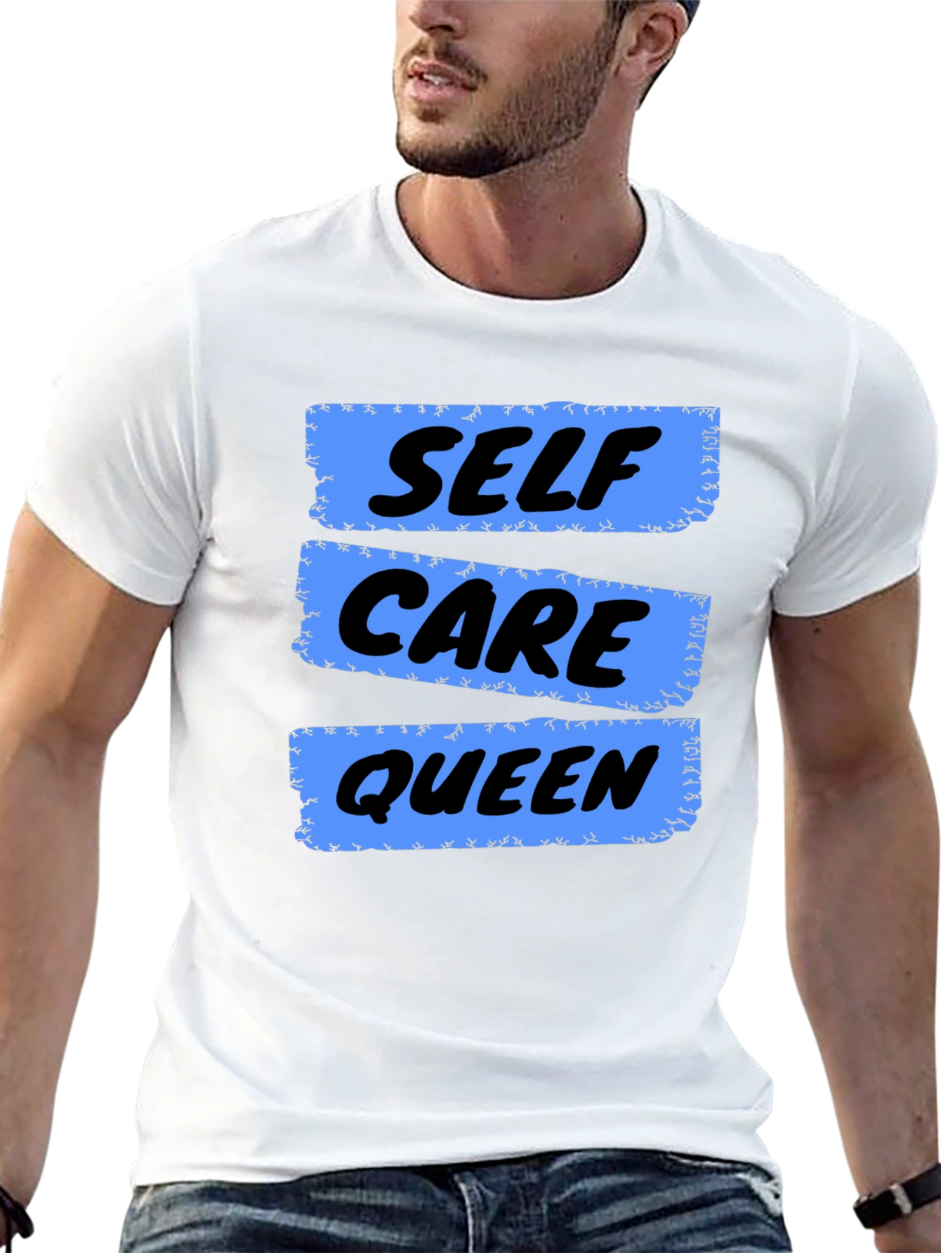 Self Care Queen Graphic T-Shirt - Black
