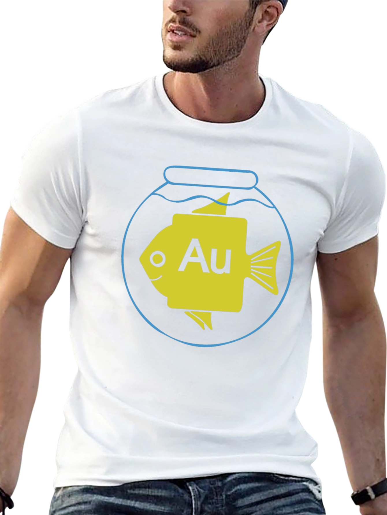Goldfish Element T-Shirt - Chemistry Humor