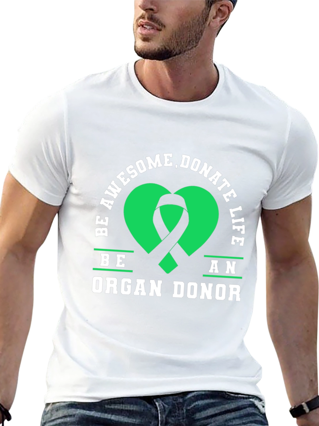 Be an Organ Donor Awareness Graphic Tee