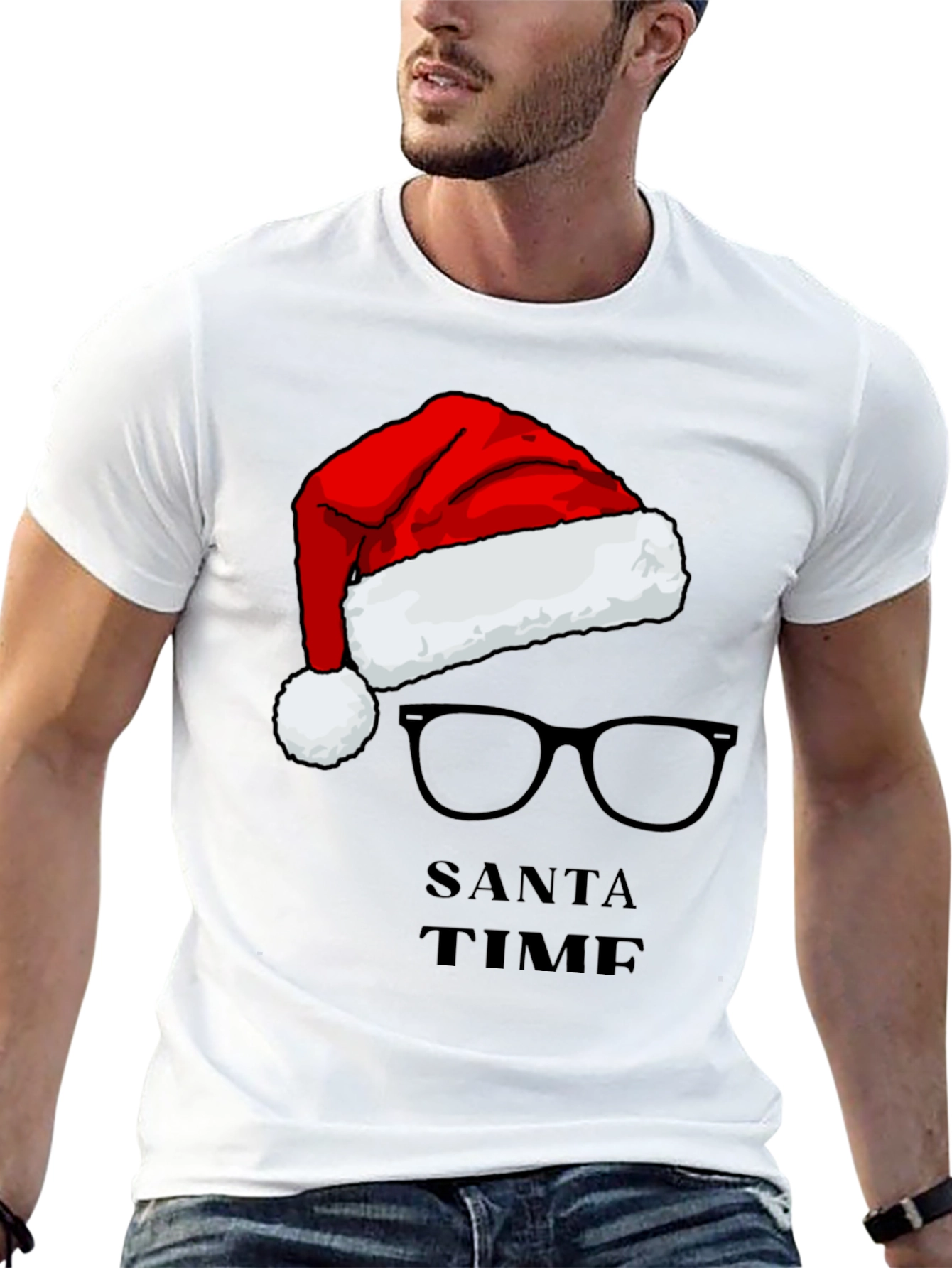 Santa Time T-Shirt - Holiday Apparel