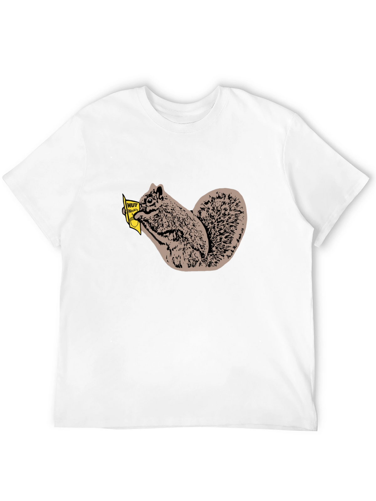 Nut Weekly Squirrel T-Shirt - Black