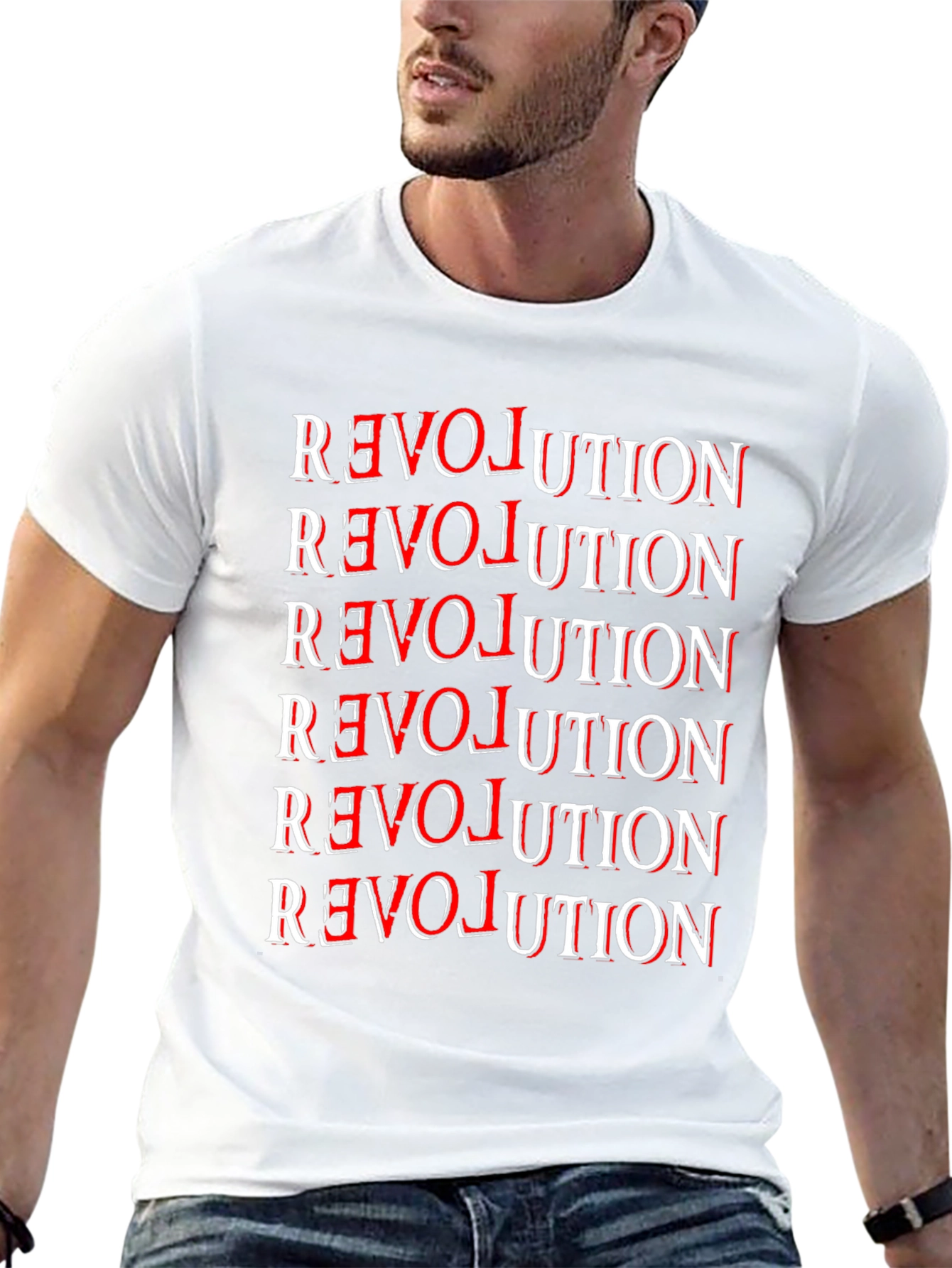 Revolution Graphic Tee - Bold Statement T-Shirt