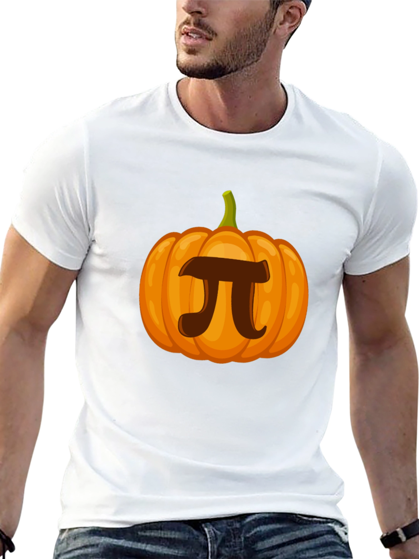 Pumpkin Pi Halloween T-Shirt - Math Pun