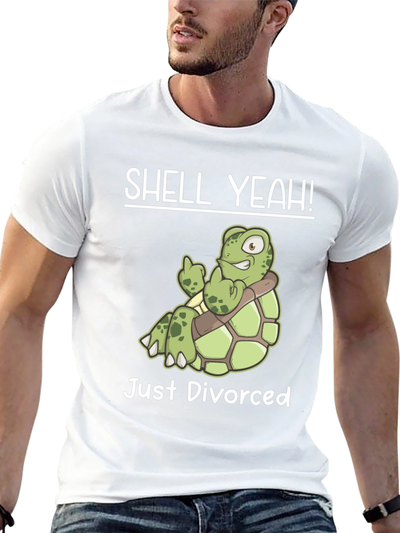 Shell Yeah! Just Divorced Turtle T-Shirt