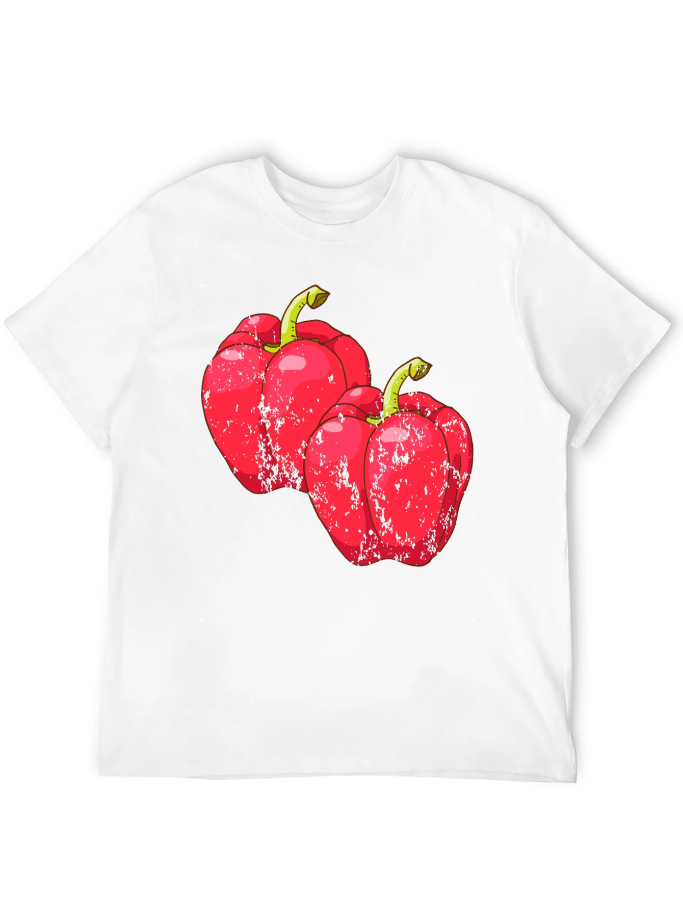 Red Pepper Graphic Tee - Unisex Black T-Shirt