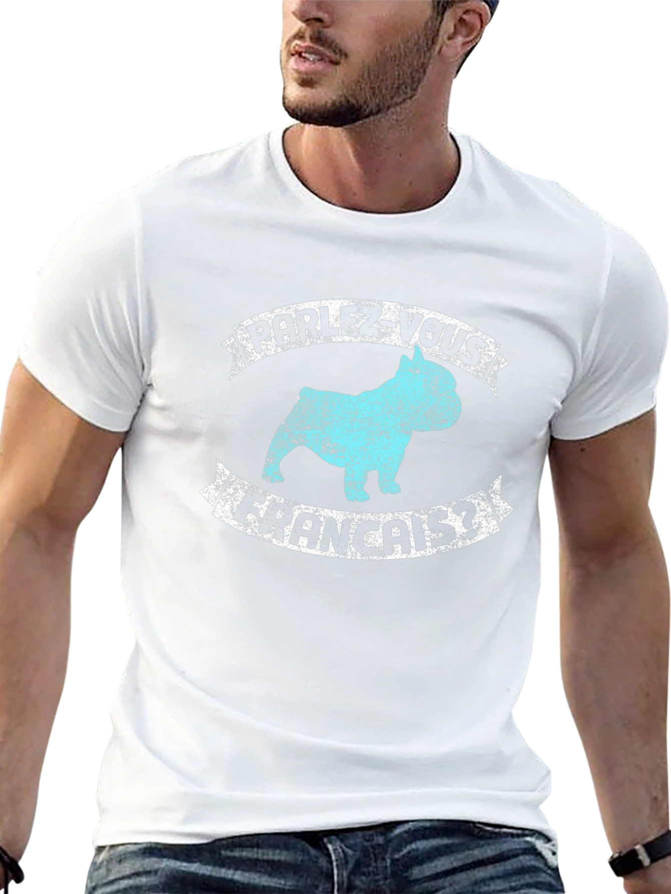 Parlez-Vous Francais? Dog Graphic Tee