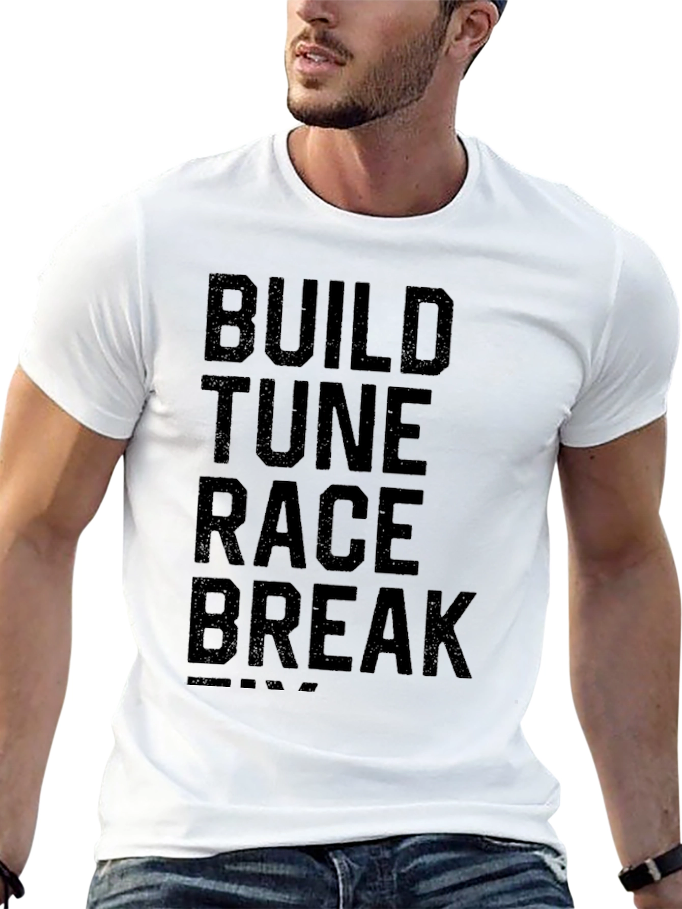 Build Tune Race Break T-Shirt