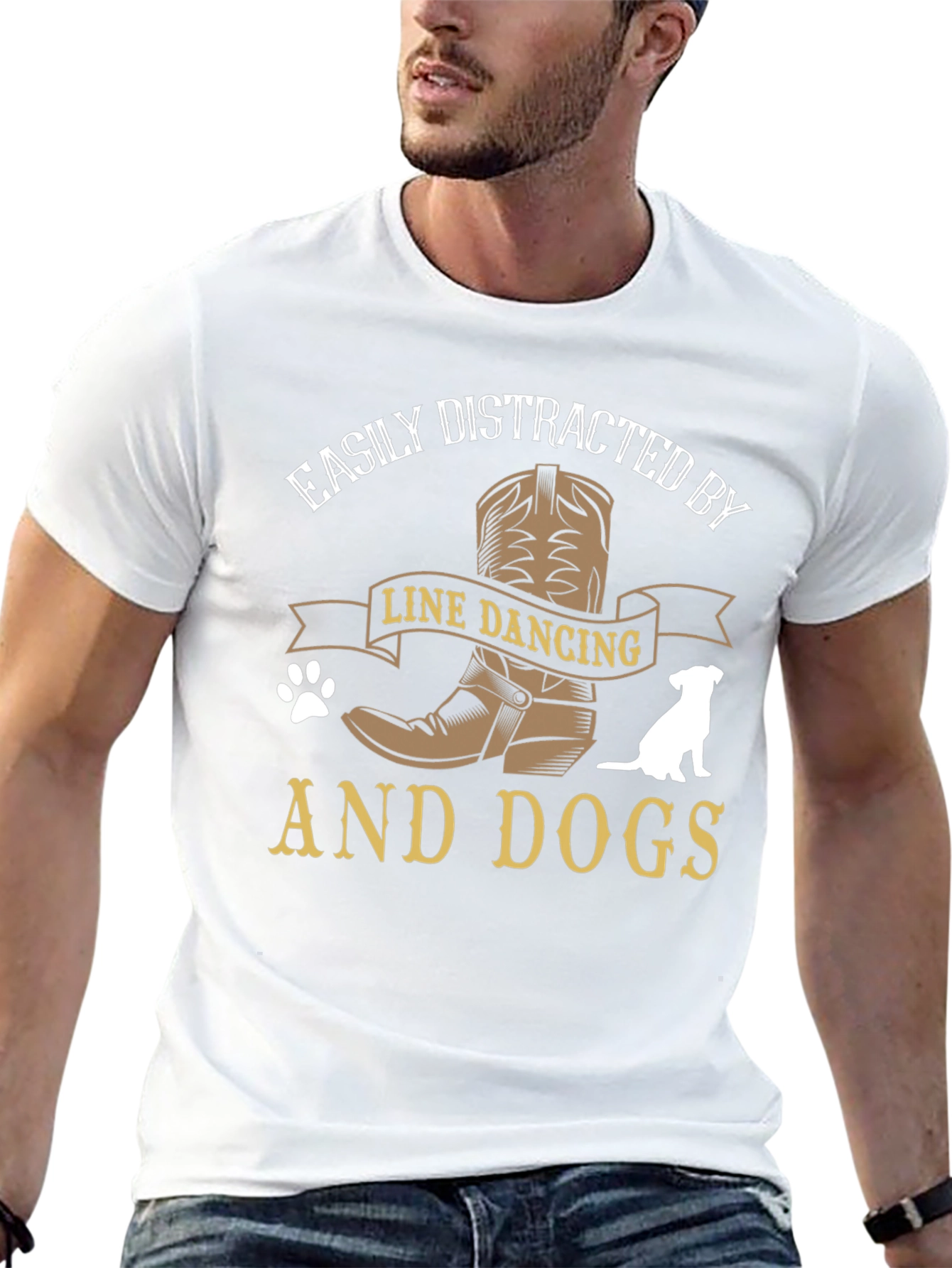 Line Dancing & Dogs T-Shirt