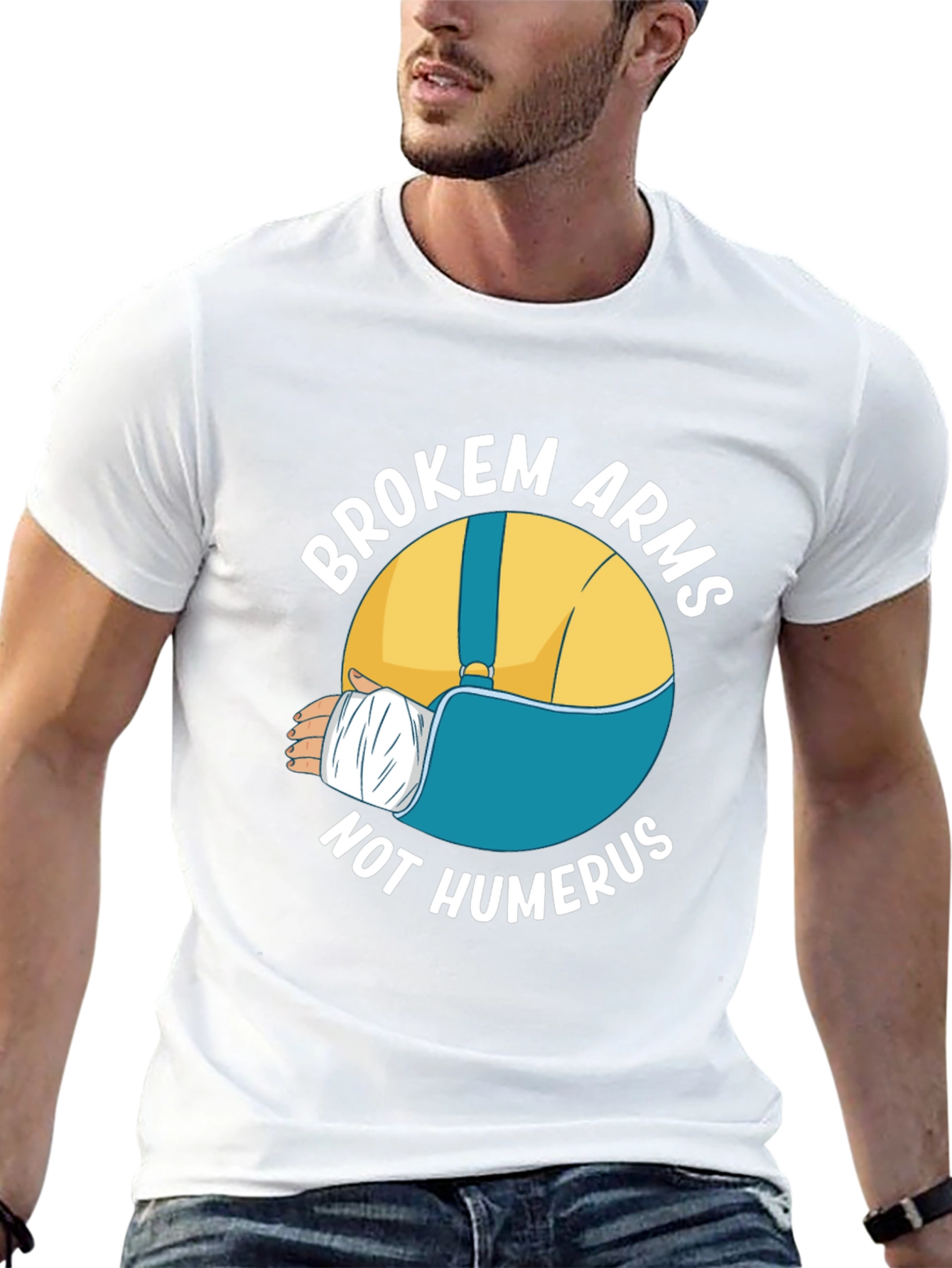 Broken Arms Not Humerus Graphic Tee