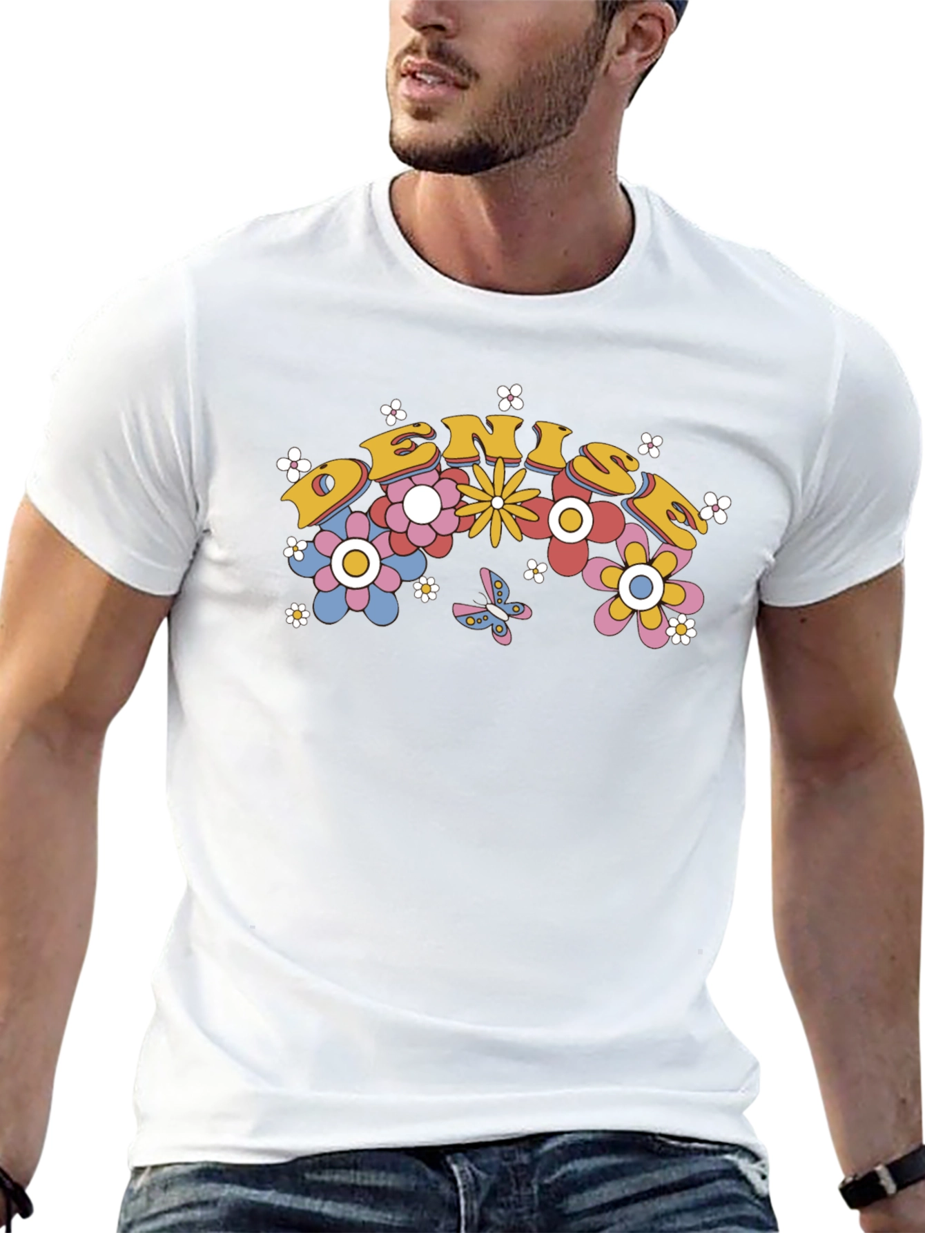 Denise Floral Graphic T-Shirt